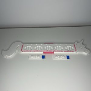 Schiebe - Routineplaner für Kinder im Einhorn Design mit Schiebe-Element von Piktogramm zu Piktogramm – visueller Tagesplan Kinder zur Förderung von Selbstständigkeit und festen Routinen